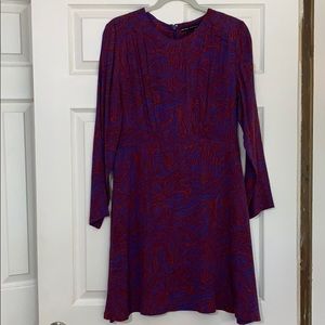 & other stories long sleeved dress size 12